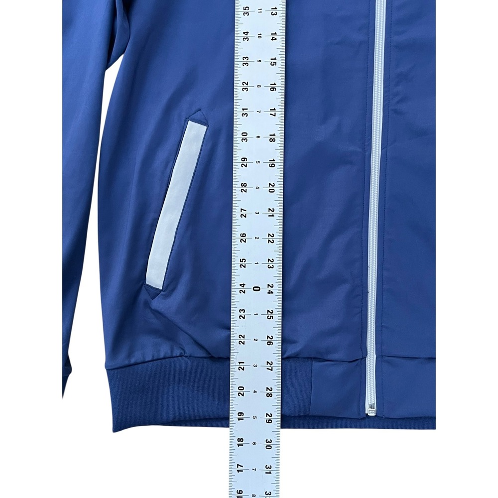 Travis Mathew Men XL Full Zip Track Performance Jacket Stripe Athleisure Casual - Picture 6 of 9